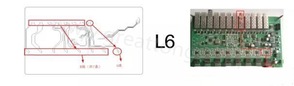 根據(jù)客戶端提供的信息，確認(rèn)為L(zhǎng)6層光口8與芯片8之間的兩條差分阻抗線調(diào)試不通-深圳宏力捷