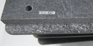 可加工性的合成石，可以用CNC洗出想要的形狀與機(jī)構(gòu)，可以媲美鋁合金