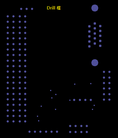 產(chǎn)生Drill File及 Map File 的Gerber 檔案，此會(huì)產(chǎn)生描述此PCB所用到的鉆孔的孔徑尺寸及鉆孔的座標(biāo)資訊。