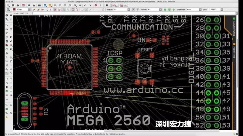 CadSoft EAGLE是一款專業(yè)的印刷電路板(PCB)設(shè)計軟件，低成本、便于使用、功能強(qiáng)大。